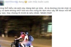 Phẫn nộ chàng trai Tây Ninh chỉ mặc nội y ra đường